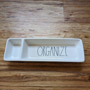 Rae Dunn "Organize" organizer tray for office